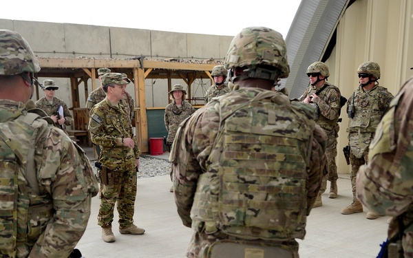 AFCENT commander visits 455 AEW