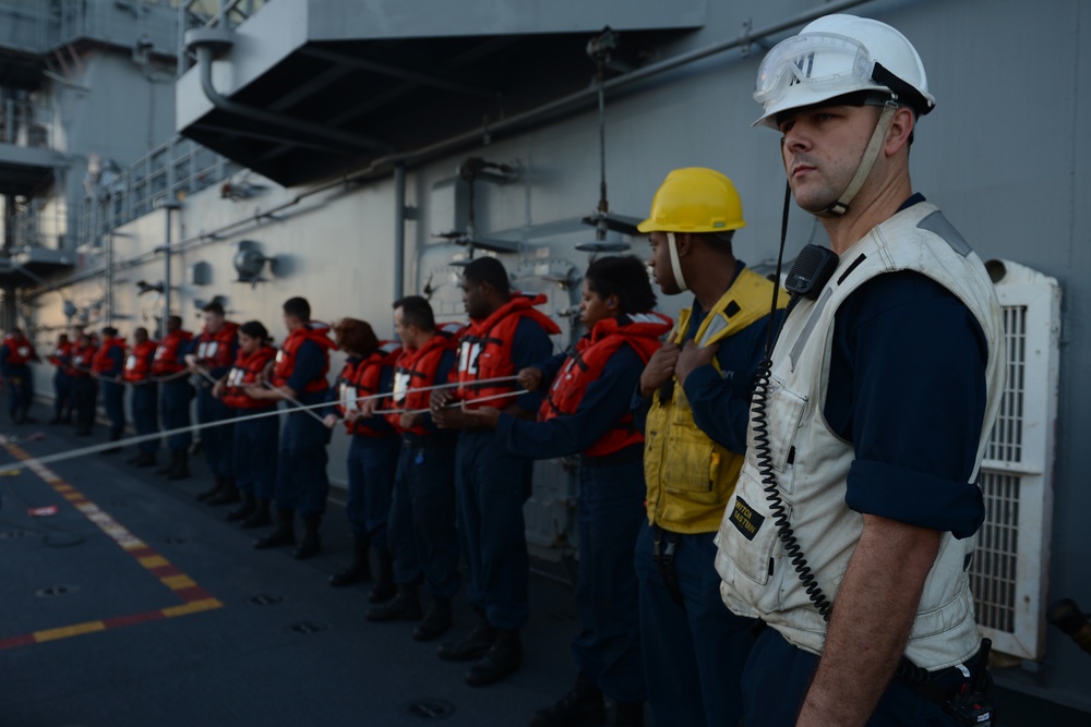 USS Iwo Jima activity