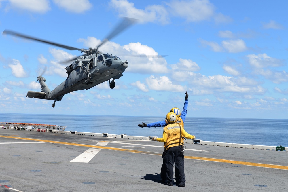 USS Iwo Jima activity