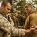 CLB-6 and 2/5 Marines receive classes on traps and snares at Mountain Warfare Training Center