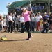 LPGA's Paula Creamer visits Camp Red Cloud
