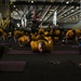 Fitness class aboard USS George Washington