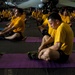 Fitness class aboard USS George Washington
