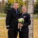 Guardsman honors brother with 'Next of Kin' lapel pin during wedding ceremony