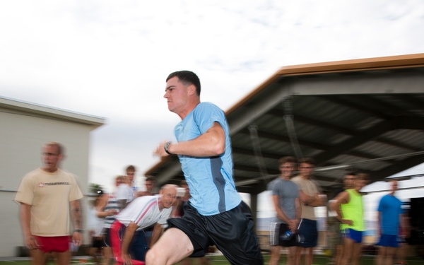 In a hurry