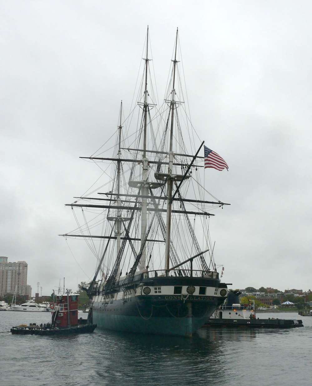 USS Constellation at NOSC Baltimore