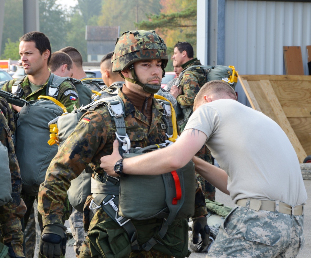 173rd Airborne Brigade partnered airborne operation