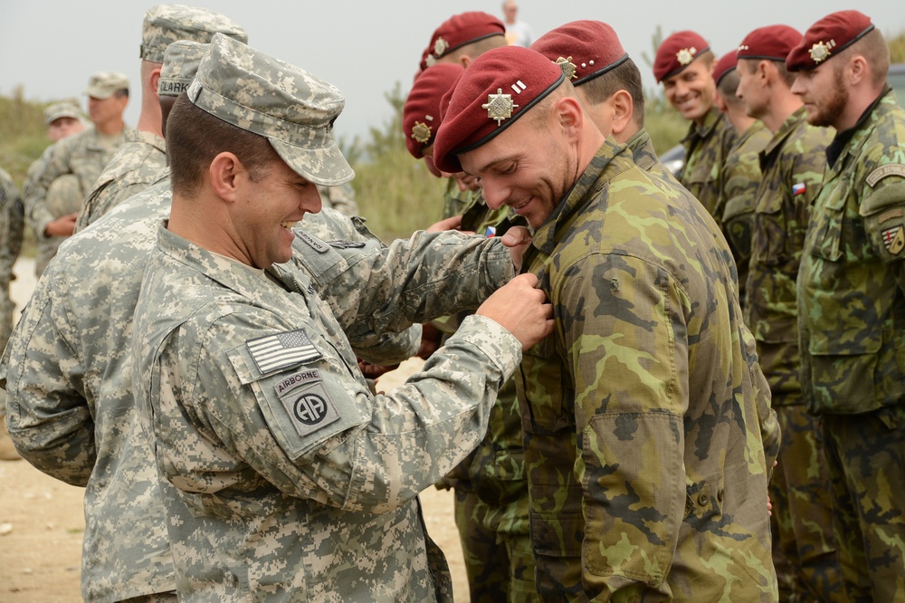 173rd Airborne Brigade partnered airborne operation