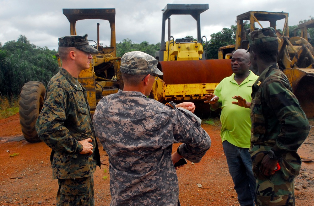 Clearing the way for Ebola treatment unit sites