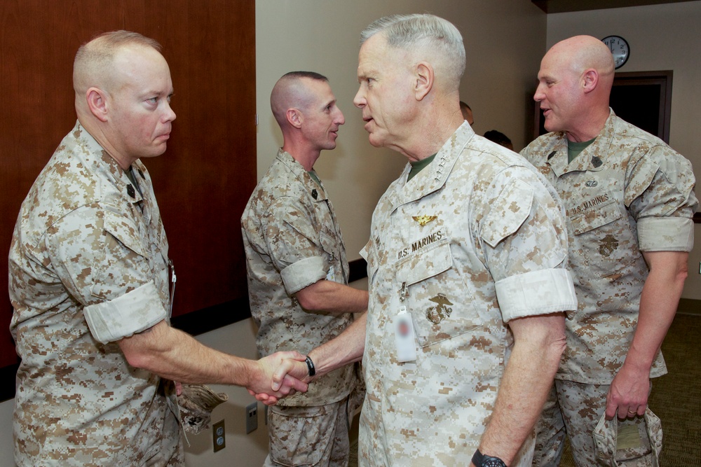 Marine Corps Commandant Visits MCAS Beaufort