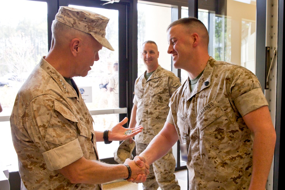 Marine Corps Commandant Visits MCAS Beaufort