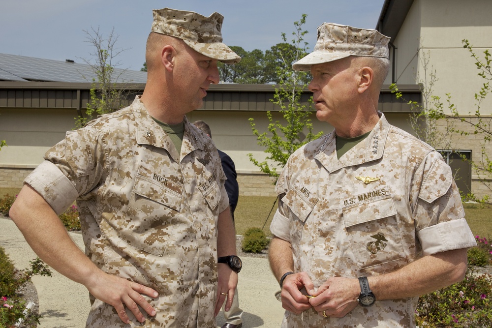 Marine Corps Commandant Visits MCAS Beaufort