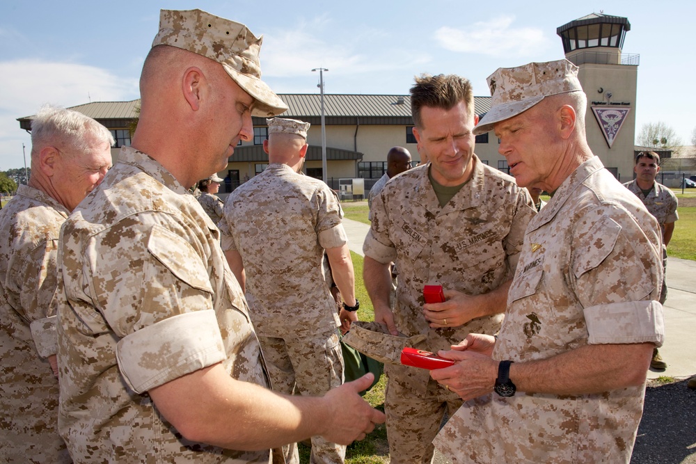 Marine Corps Commandant Visits MCAS Beaufort