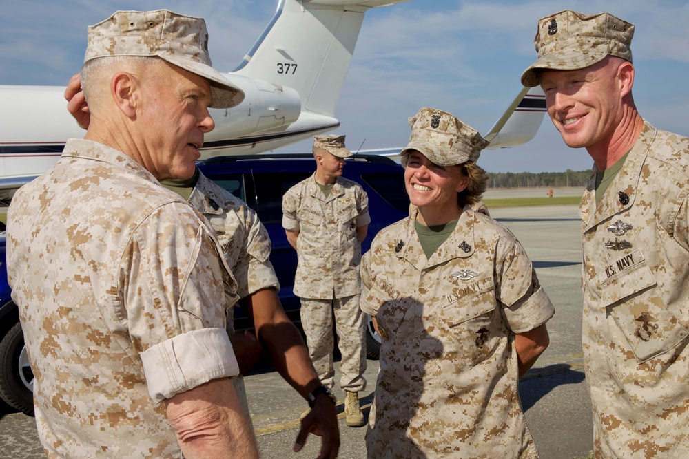 Marine Corps Commandant Visits MCAS Beaufort