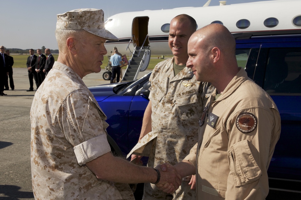 Marine Corps Commandant Visits MCAS Beaufort