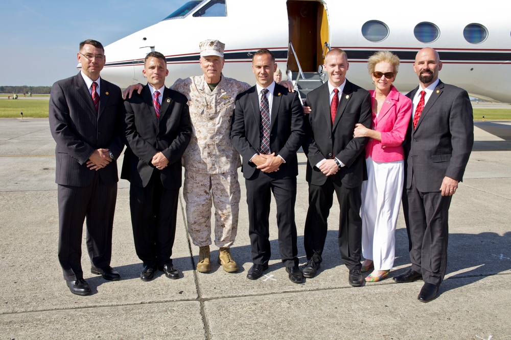 Marine Corps Commandant Visits MCAS Beaufort