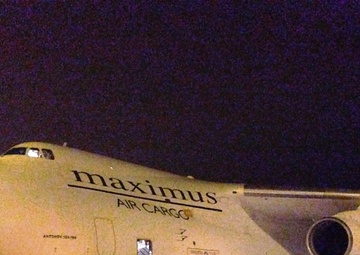 Pick-up or Delivery? Cargo aircraft assists Component’s redeployment effort