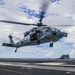 Seahawk prepares to land aboard USS George Washington