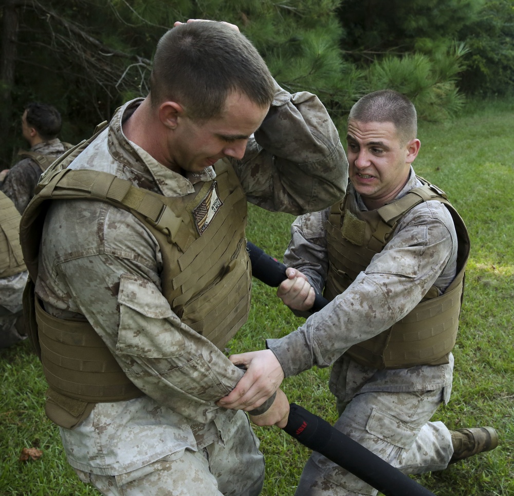 Warriors and Leaders: Marines endure martial arts crucible with 8th Communication Battalion