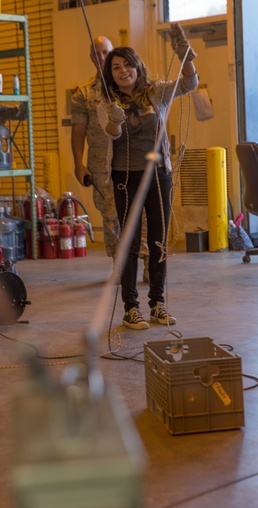 Jane Wayne Day gives spouses chance to walk in Marines’ boots