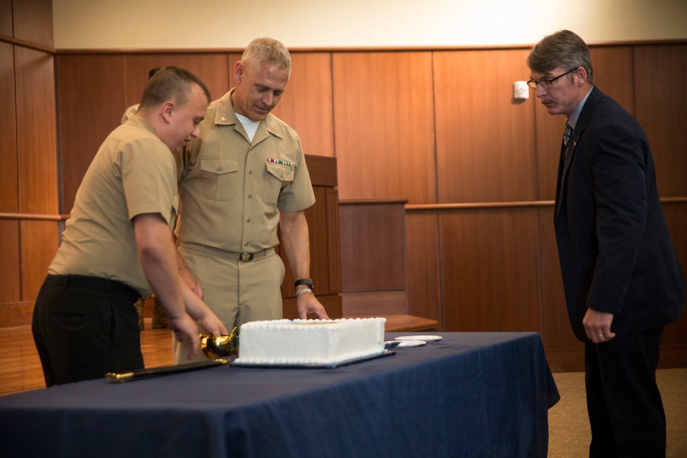 MARFORRES celebrates Navy's birthday