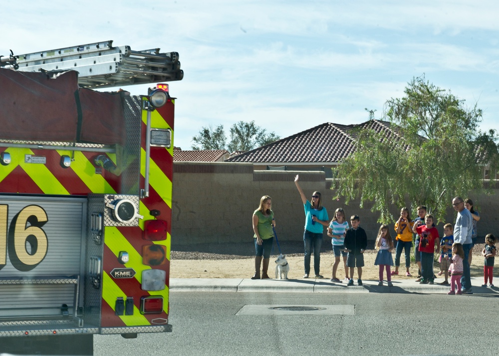Holloman participates in National Fire Prevention Week