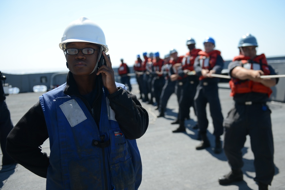 USS Mesa Verde operations