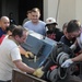 Seabees from NMCB 133 Detail Rota help Spanish monastery alongside with US, German and Turkish Sailors