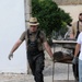 Seabees from NMCB 133 Detail Rota help Spanish monastery alongside US, German and Turkish Sailors