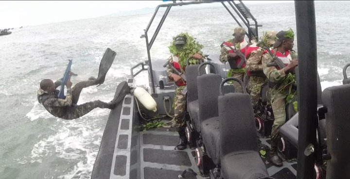 Riverine tactics deter illicit activity on Cameroon waterways