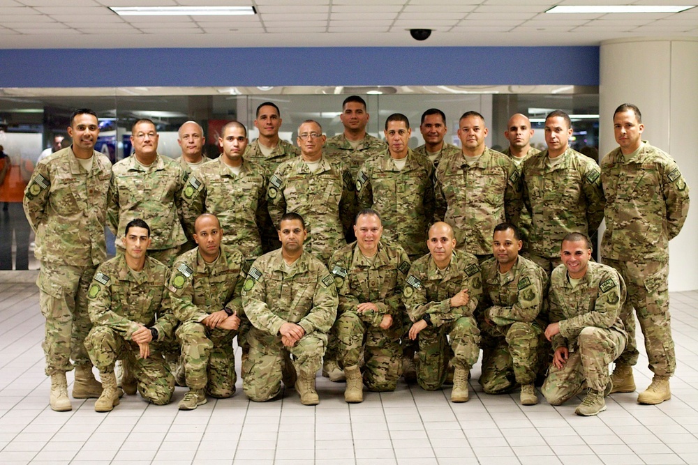 A heroes' welcome at Luis Muñoz Marín Airport