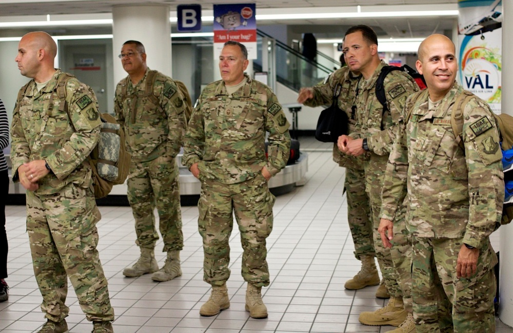 A Heroes Welcome at Luis Muñoz Marín Airport