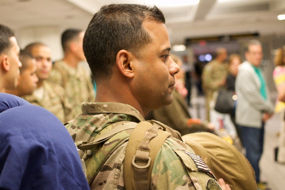 A Heroes Welcome at Luis Muñoz Marín Airport