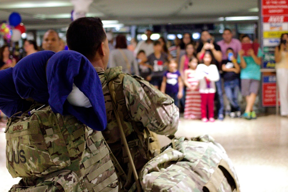 A Heroes Welcome at Luis Muñoz Marín Airport