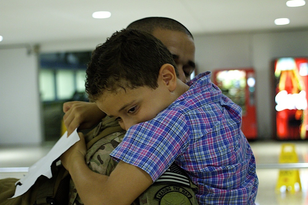 A Heroes Welcome at Luis Muñoz Marín Airport