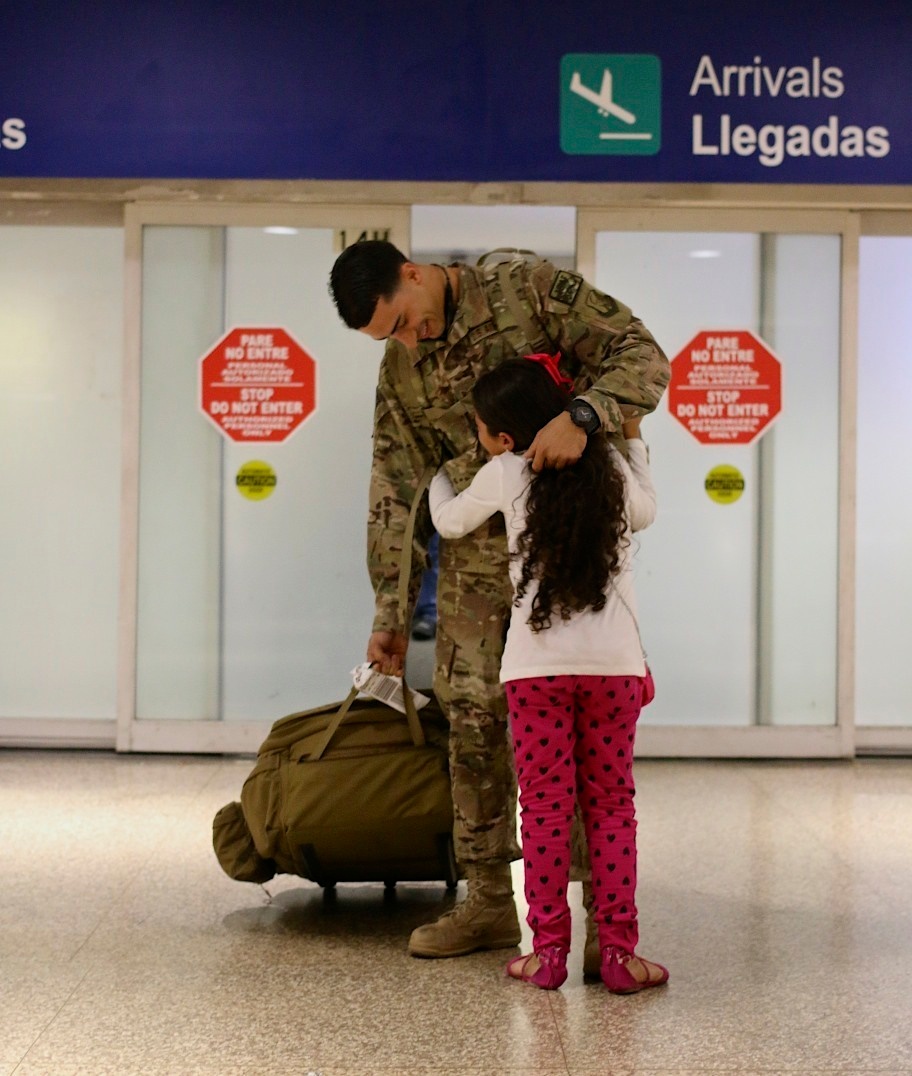 A Heroes Welcome at Luis Muñoz Marín Airport