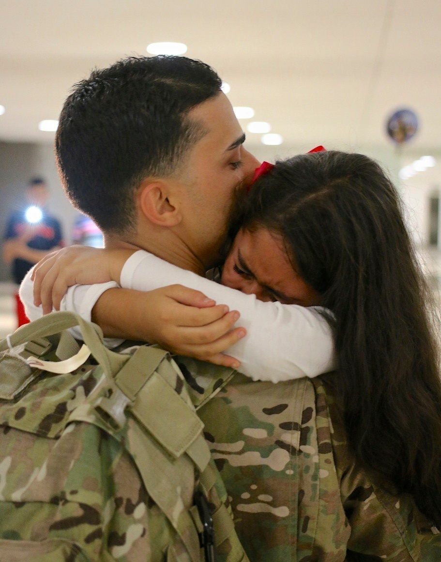 A Heroes Welcome at Luis Muñoz Marín Airport