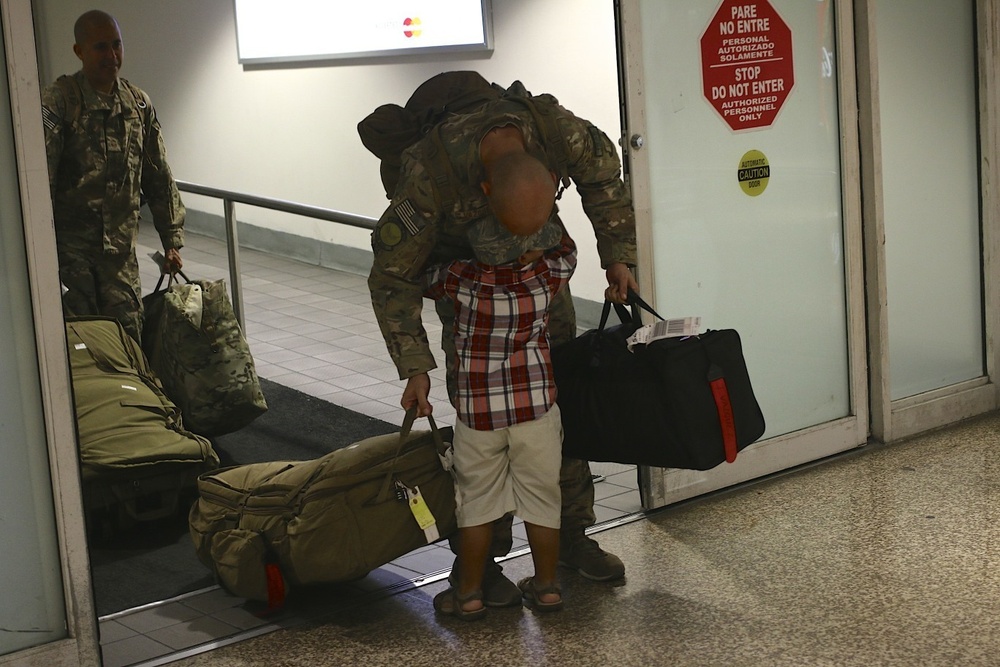 A Heroes Welcome at Luis Muñoz Marín Airport