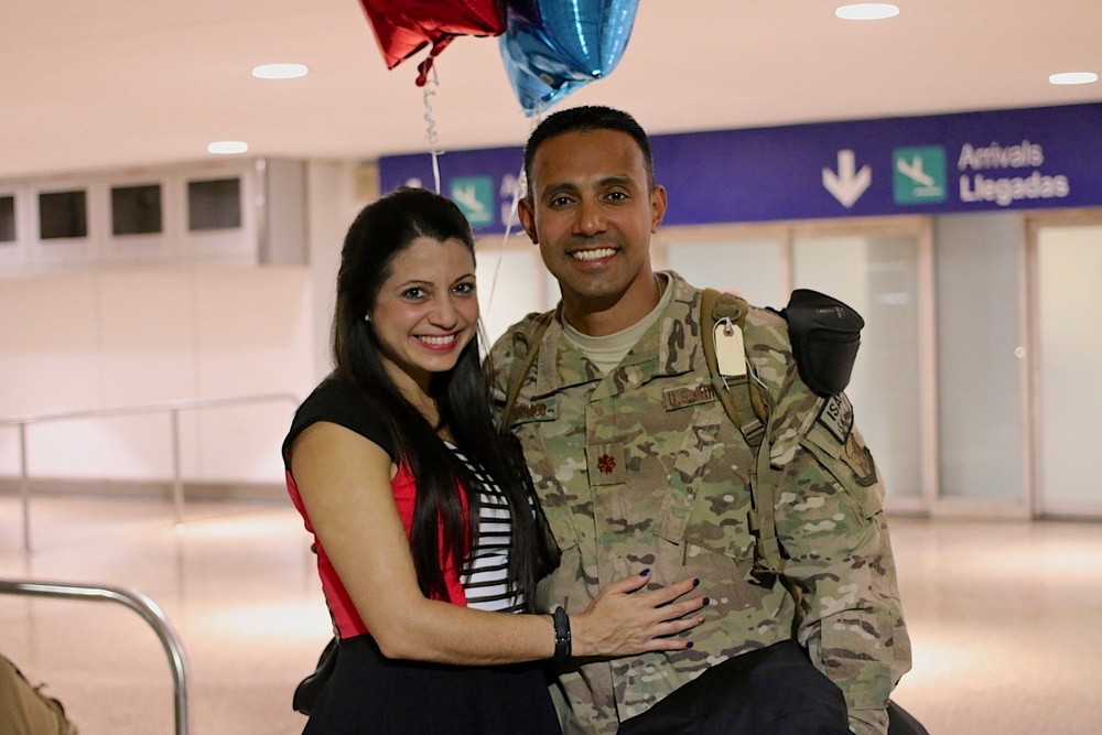 A Heroes Welcome at Luis Muñoz Marín Airport