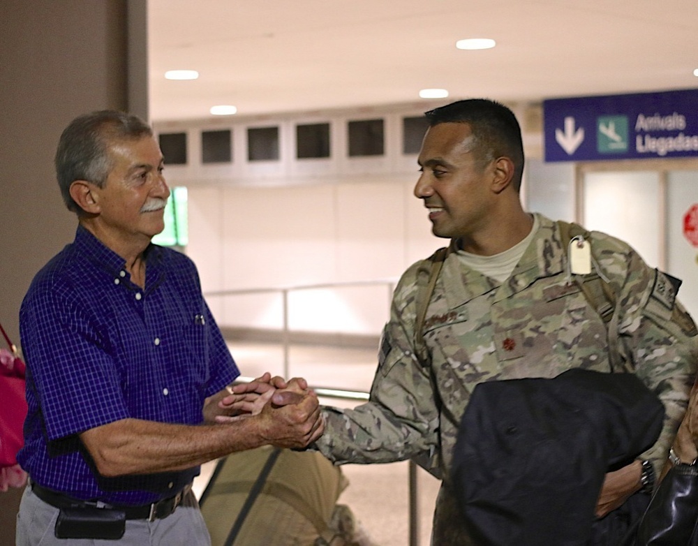 A Heroes Welcome at Luis Muñoz Marín Airport