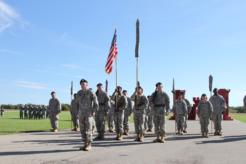 94th Engineer Battalion cases colors