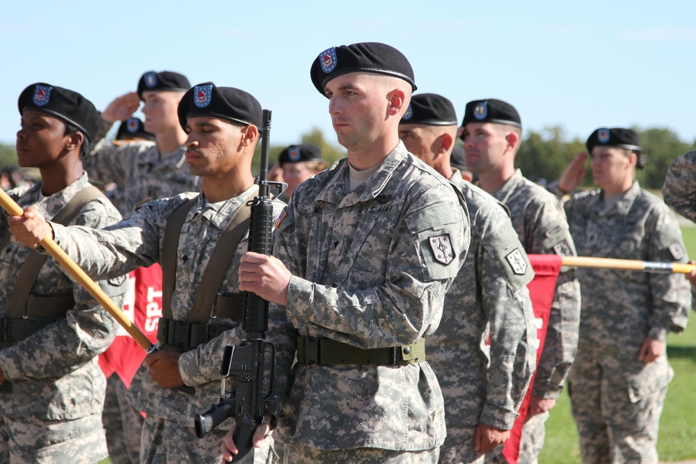 94th Engineer Battalion cases colors