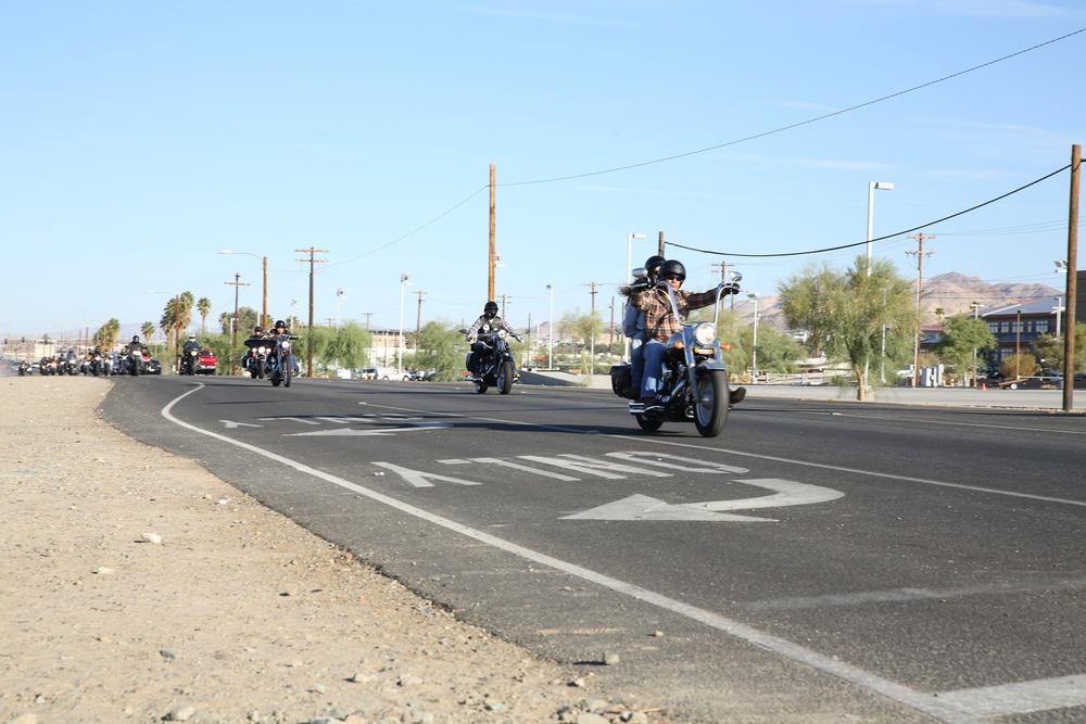 Combat Center hosts Domestic Violence Awareness motorcycle ride