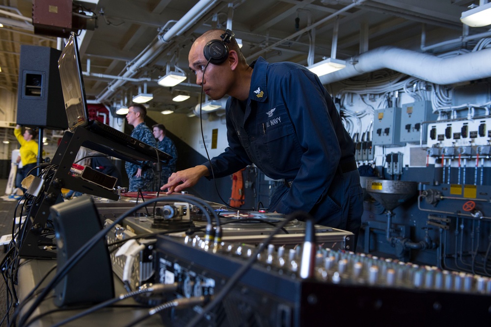 USS America tiger cruise