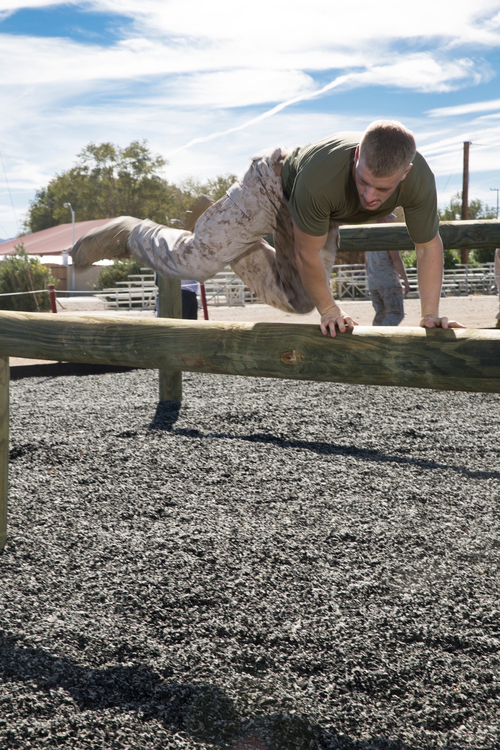 New Obstacle Course for Barstow Marines