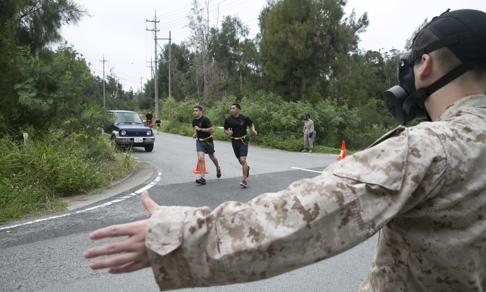 Zombies chase service members and families