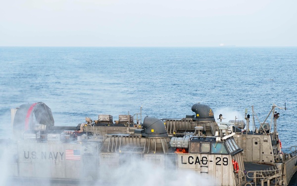 USS Germantown operations