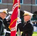 General Amos passing the Marine Corps Colors to the General Dunford, The 36th Commandant of the Marine Corps