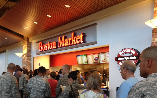 Boston Market grand opening at Freedom Crossing at Fort Bliss