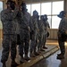 Troopers train at the gas chamber